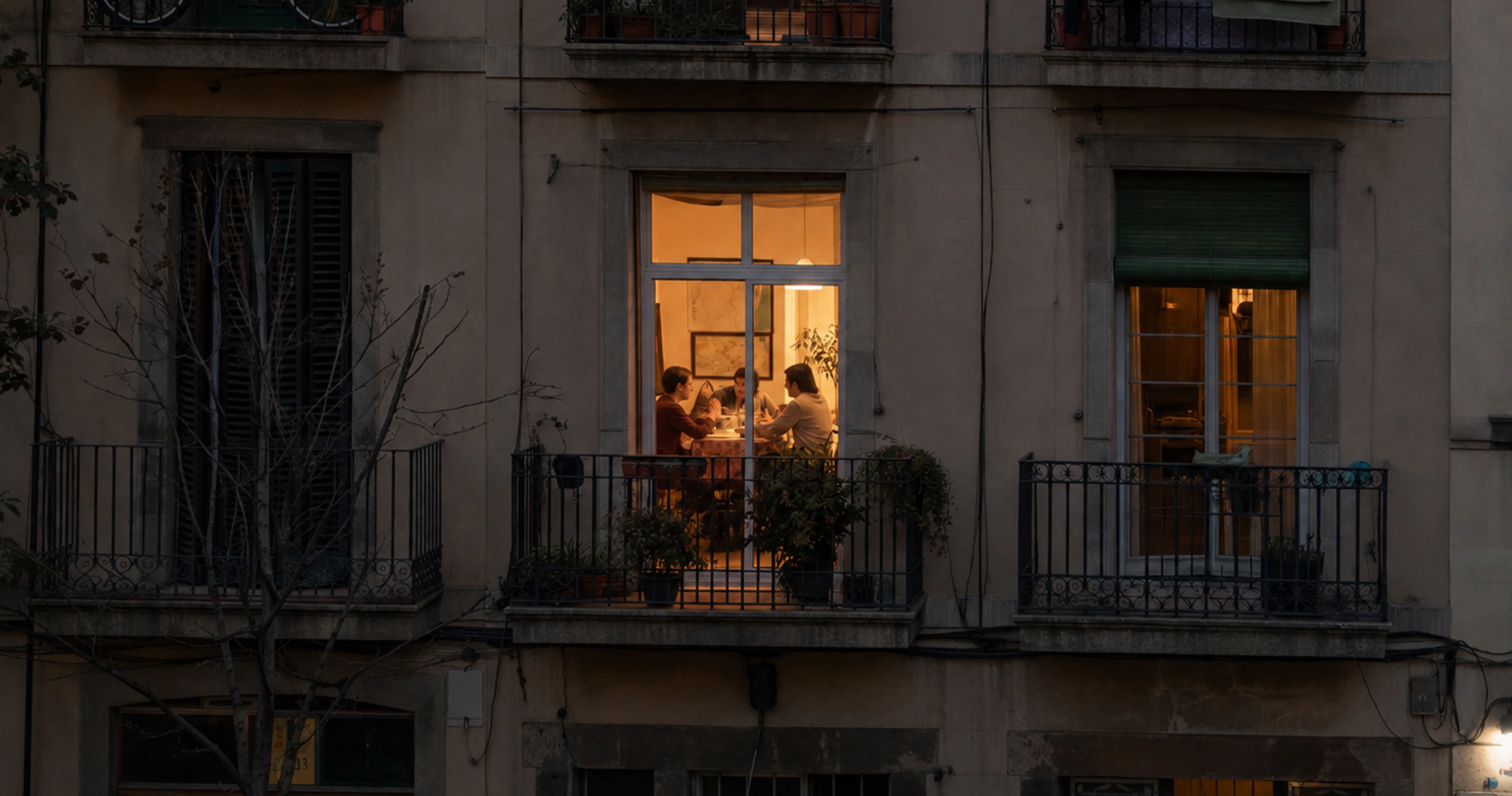 Interior de una vivienda preparada para alquilar